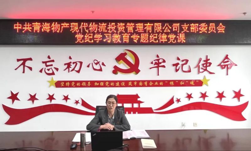 嚴(yán)明紀(jì)律作風(fēng) 永葆政治本色——集團黨委書記、董事長劉玲同志講授專題紀(jì)律黨課