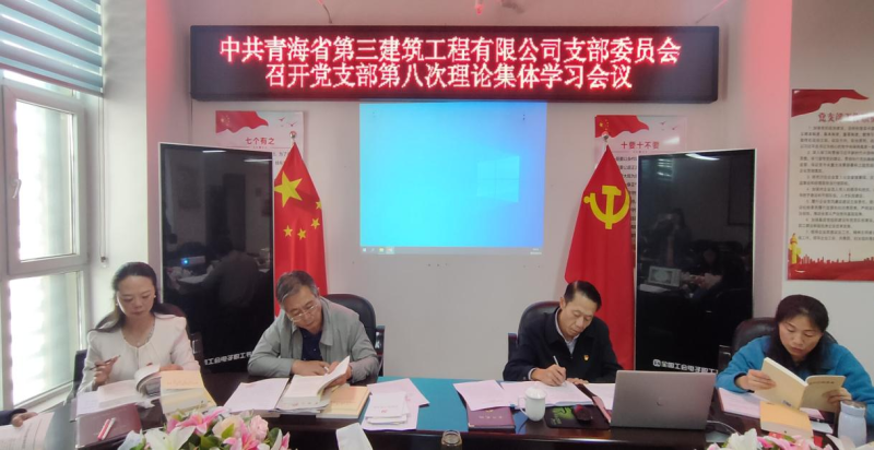 三建公司黨支部召開第八次理論集體學(xué)習(xí)會(huì) ----集團(tuán)黨委委員、紀(jì)委書記講主題教育專題黨課